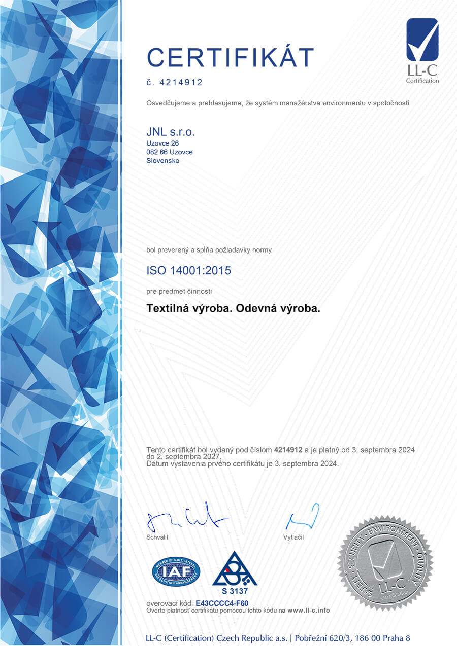 jnl ISO 14001